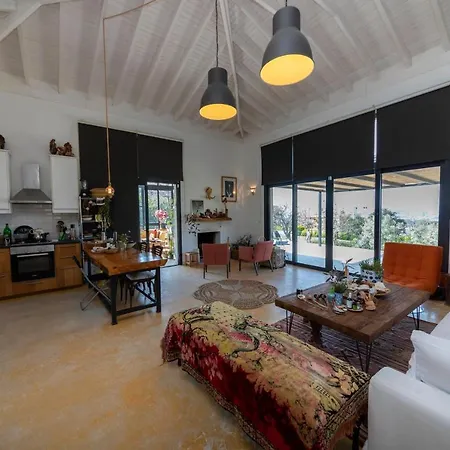 Impressive House With Peaceful Garden In Bodrum Vila Giris